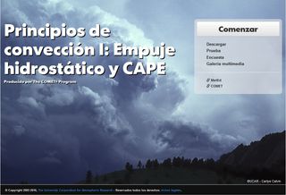 Principios de convección I: empuje hidrostático y CAPE