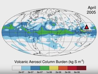 Impacto de los volcanes en la atmósfera