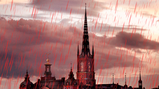 ¿"Lluvia de sangre" en el norte de Europa?