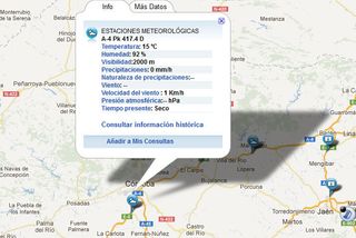 ¿Cómo se pueden consultar los datos de las estaciones meteorológicas automáticas de la DGT?