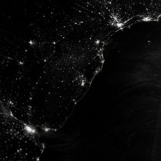 Luces nocturnas del sur