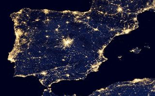 La Tierra en la noche: página interactiva (actualizada)