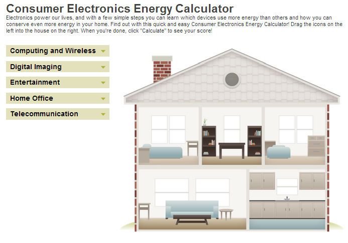 Calculadora De Consumo De Energía Eléctrica