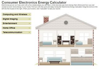 Calculadora de consumo de energía eléctrica