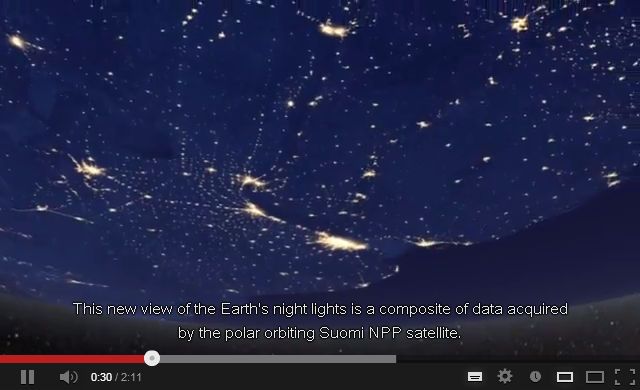El Mármol Negro. Haga clic aquí para ver más imágenes y animaciones de la Tierra de noche