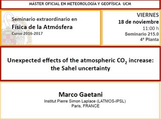 Seminario extraordinario de Meteorología