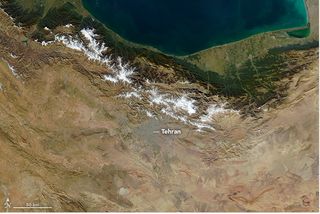 Contaminación mortal de smog en Teherán