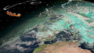 Imagen única: Meteosat detecta un objeto no identificado