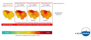 París se ahogó con la peor contaminación en la década