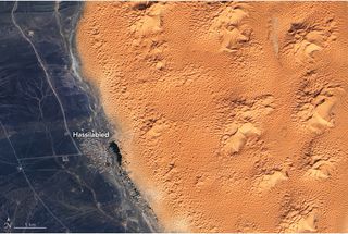 Los acuíferos poco profundos de Erg Chebbi