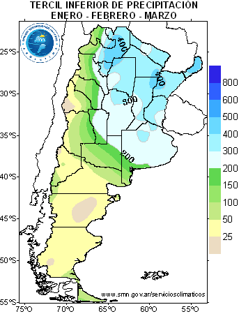 Pronóstico climático trimestral