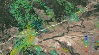 Hundimiento de la presa de Siles