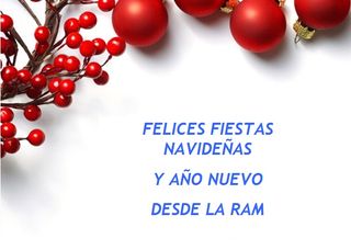 Feliz Navidad y prospero Año Nuevo 2017