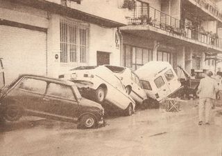 30 años del récord español de lluvia de Oliva