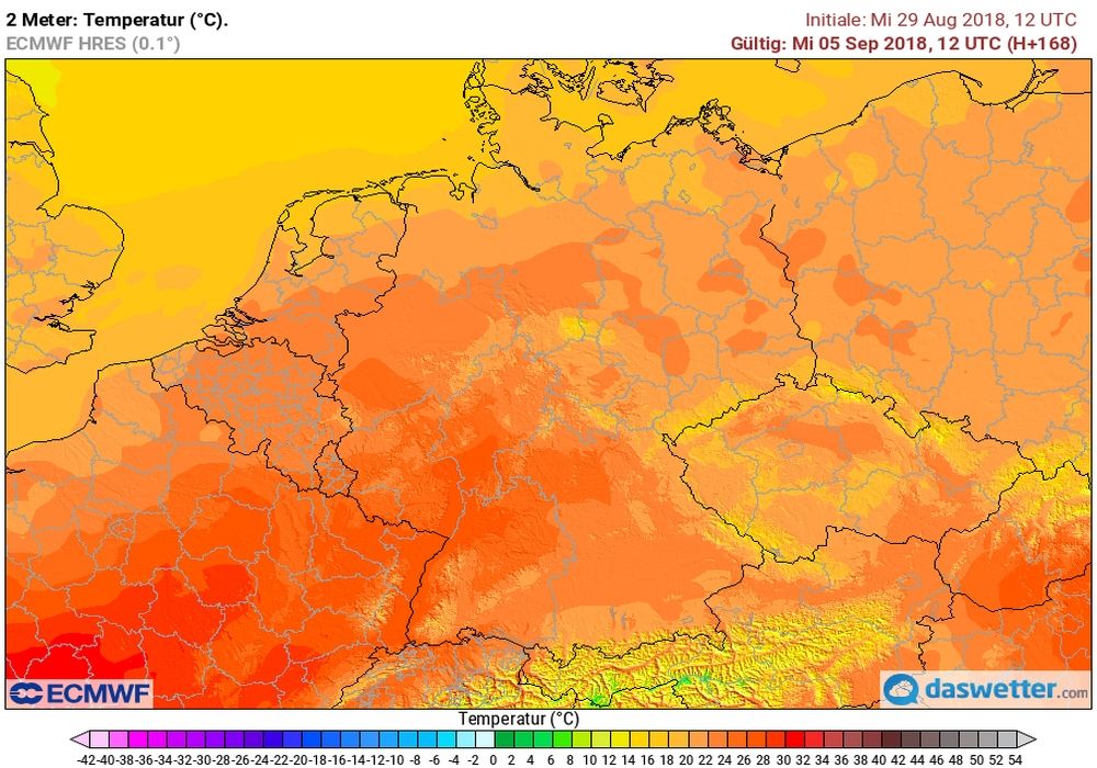 Temperaturen steigen wieder