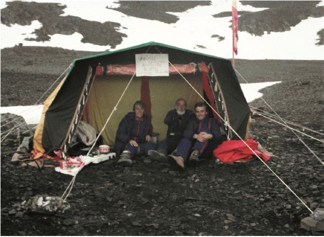 Primer campamento español en la Antártida (CSIC)
