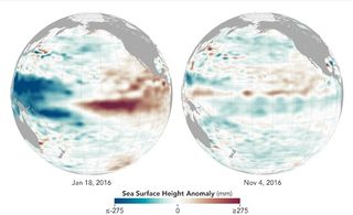 Una modesta La Niña sigue a un potente El Niño
