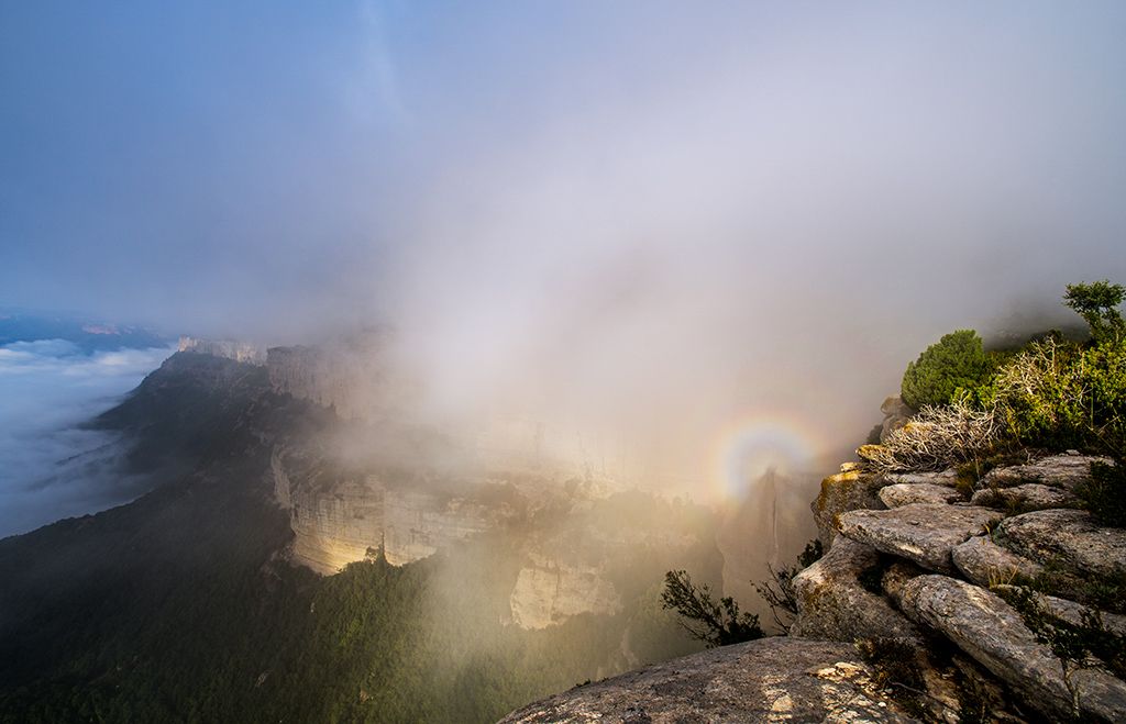 Espectro de Brocken en el abismo 8ª Posición Espectro de Brocken en el abismo de Emili Vilamala Benito