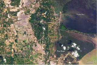 Inundaciones en el sur de Tailandia