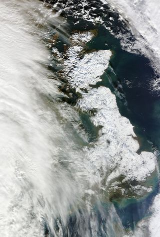 Nieve en las Islas Británicas: in & out
