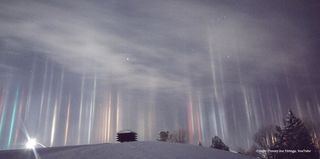 ¿Luces alienígenas?