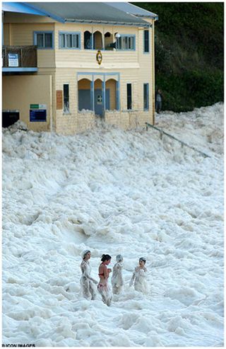 Una inundación nunca vista antes