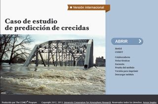 Caso de estudio de predicción de crecidas: versión internacional 