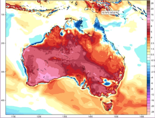 Ola de calor en Australia