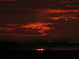 Colores al atardecer en Rota