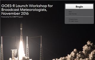 Taller sobre el GOES-R para meteorólogos de los medios de comunicación