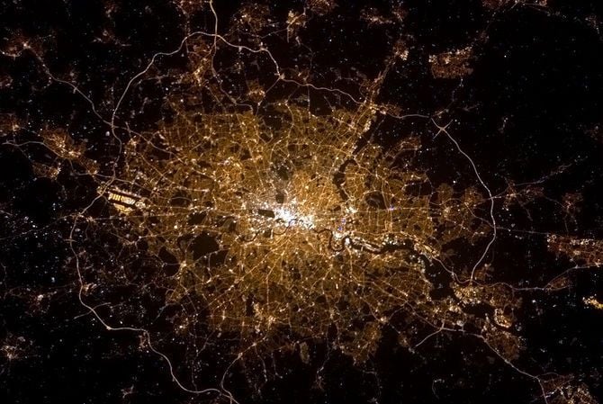 Londres en la noche