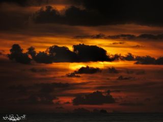 Colores del atardecer en Rota (Cádiz)