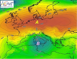 El temporal del 17 al 23 de enero de 2017 en la Comunidad Valenciana