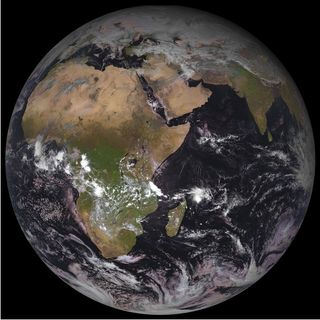 Meteosat-8 se sitúa sobre el Índico