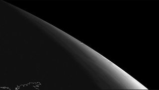 Vista desde satélite del meteorito en Rusia