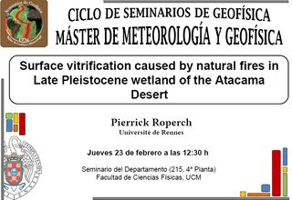 Seminario de geofísica jueves 23 de febrero