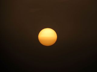 Atardecer con calima