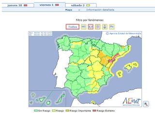 Avisos rojos meteorológicos: 28 feb. y 1 mar. por nieve y lluvia