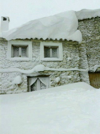 Peligro: avalanchas desde los tejados (Castellón de la "nieve")