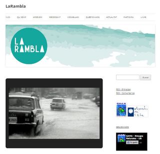 La Rambla, blog sobre inundaciones