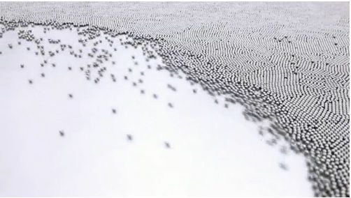 Ejemplo de un sistema caótico parcialmente predecible