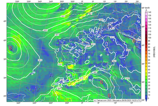 Rotura del régimen de alisios