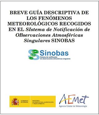 Breve guía descriptiva de los fenómenos meteorológicos recogidos en el Sistema de notificación de observaciones atmosféricas singulares SINOBAS