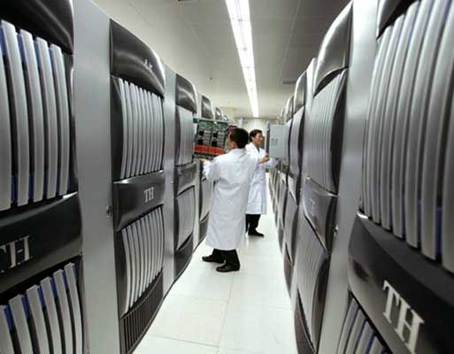 El supercomputador más rápido del mundo, de nuevo en China. Fuente: 20minuto.es