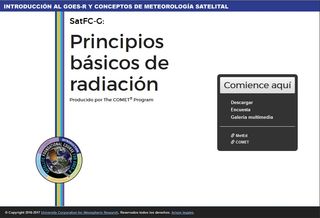 SatFC-G: Principios básicos de radiación