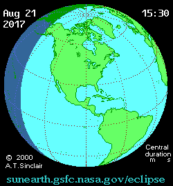 21 de agosto de 2017: eclipse total de Sol