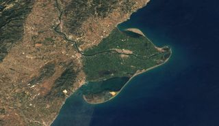 Impresionante mosaico global sin nubes desde Sentinel-2