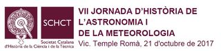 VII JORNADA DE HISTORIA DE LA ASTRONOMÍA Y DE LA METEOROLOGÍA