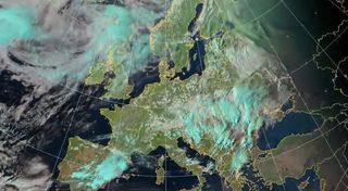 El tiempo en Europa en agosto de 2013