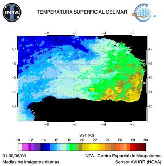 Las aguas del Cantábrico se calentaron en verano durante los últimos 30 años
